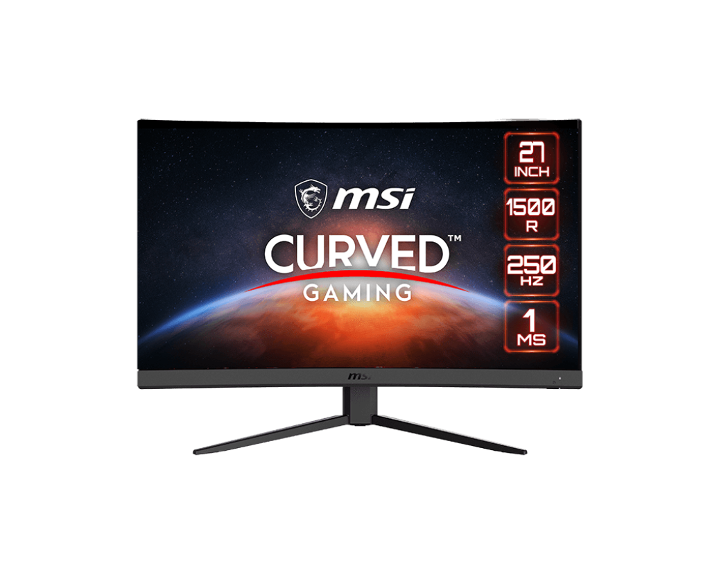 MSI LED Monitor G27C4X Curved 1ms, 250Hz 1920 x 1080 (FHD) MSI LED Monitor G27C4X Curved 1ms, 250Hz 1920 x 1080 (FHD)